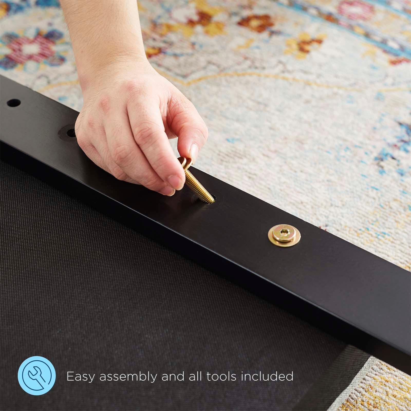 Modway Alyson Angular Channel Tufted Performance Velvet King / California King Headboard FredCo
