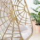 Modway Amalie Wicker Rattan Outdoor Patio Rattan Swing Chair without Stand FredCo