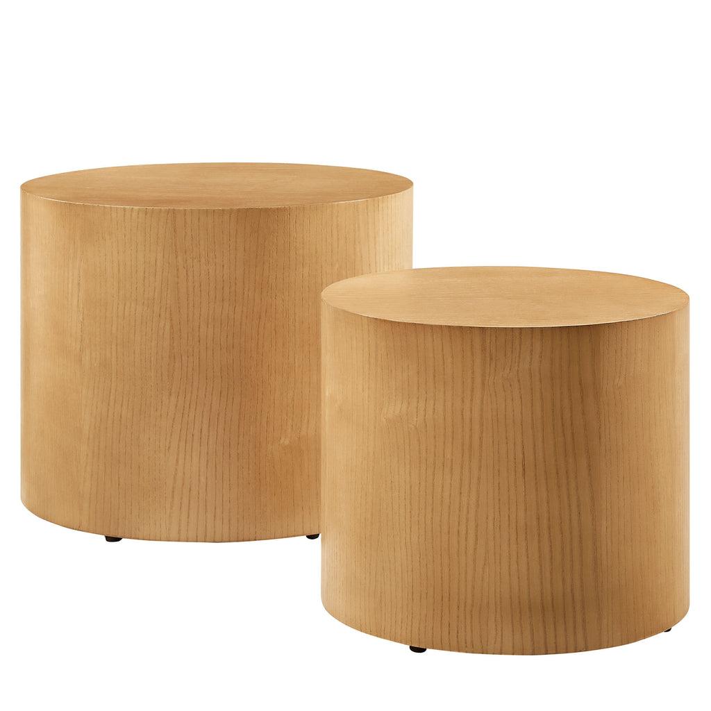 Modway Amani Round Nesting Coffee Tables Set of 2 FredCo