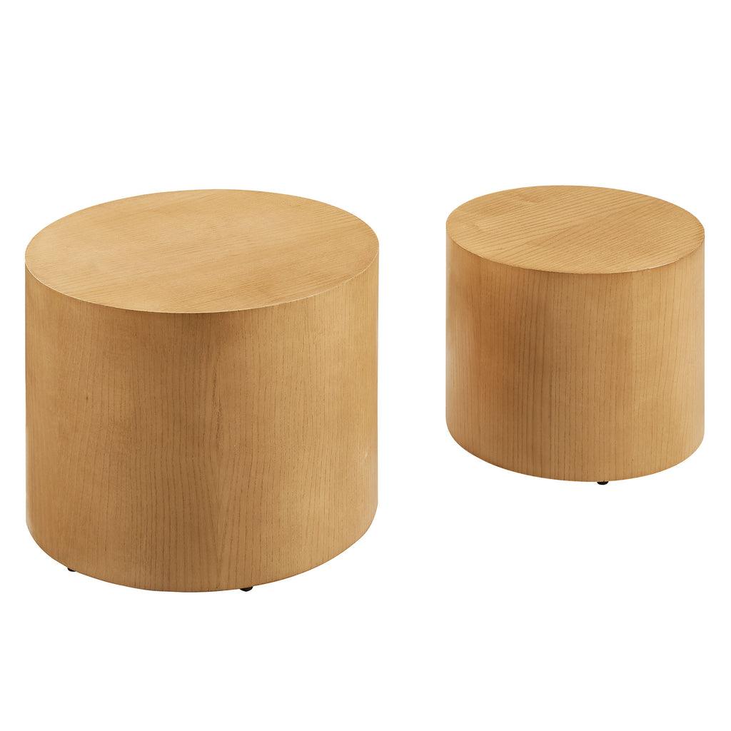 Modway Amani Round Nesting Coffee Tables Set of 2 FredCo