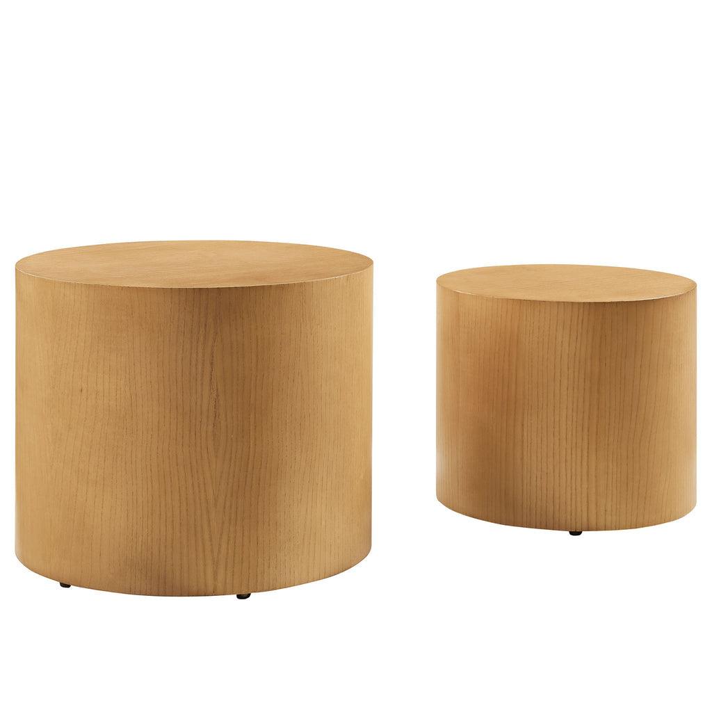 Modway Amani Round Nesting Coffee Tables Set of 2 FredCo