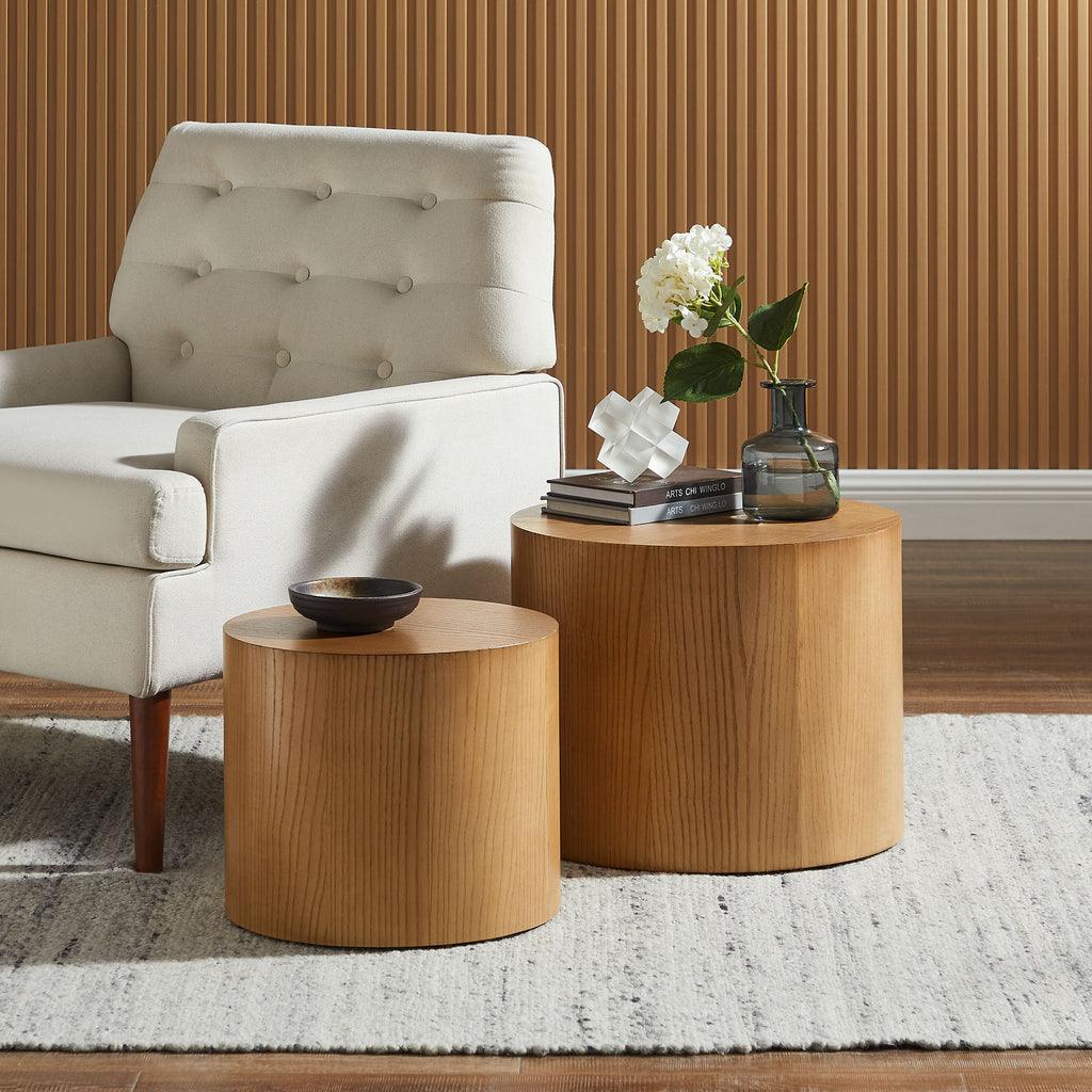 Modway Amani Round Nesting Coffee Tables Set of 2 FredCo