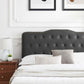 Modway Amber Tufted Performance Velvet King Platform Bed FredCo