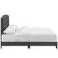 Modway Amelia Full Faux Leather Bed FredCo