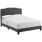 Modway Amelia King Upholstered Fabric Bed FredCo