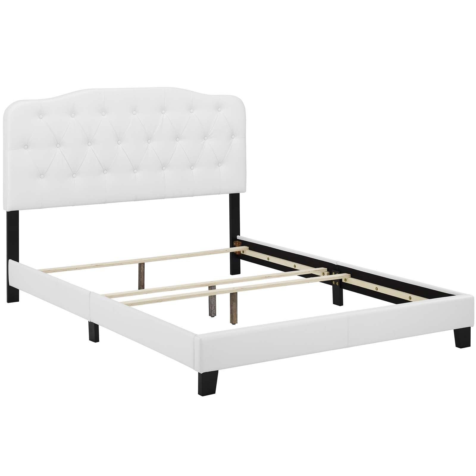 Modway Amelia Queen Faux Leather Bed FredCo