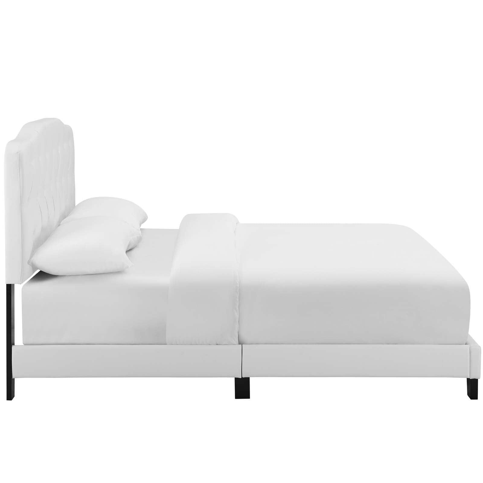 Modway Amelia Queen Faux Leather Bed FredCo
