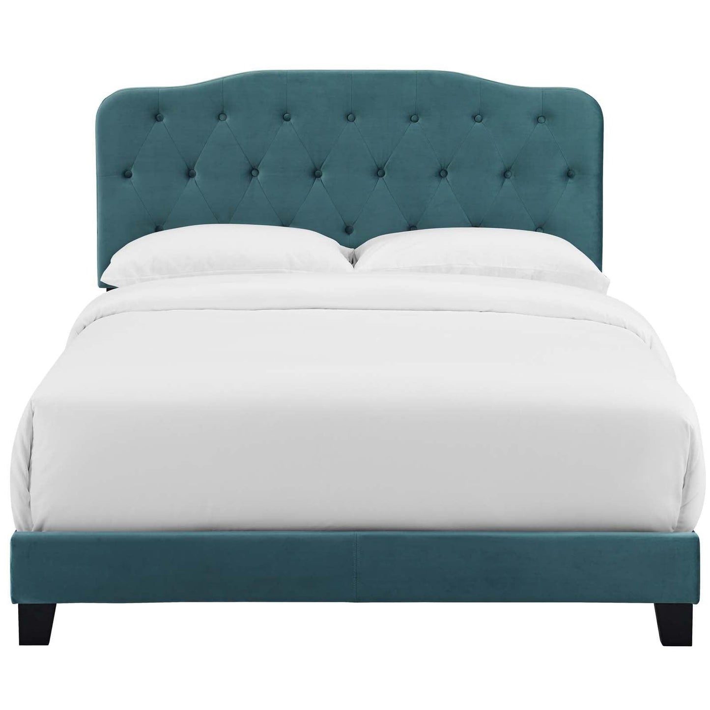 Modway Amelia Twin Performance Velvet Bed FredCo