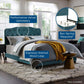 Modway Amelia Twin Performance Velvet Bed FredCo