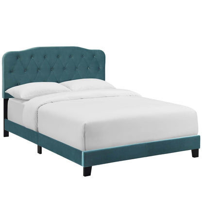 Modway Amelia Twin Performance Velvet Bed FredCo