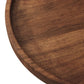 Modway Amina Round Acacia Wood Side Table FredCo