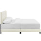 Modway Amira King Performance Velvet Bed FredCo