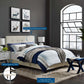 Modway Amira King Performance Velvet Bed FredCo