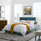 Modway Amira Queen Performance Velvet Bed FredCo