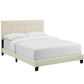 Modway Amira Queen Upholstered Fabric Bed FredCo