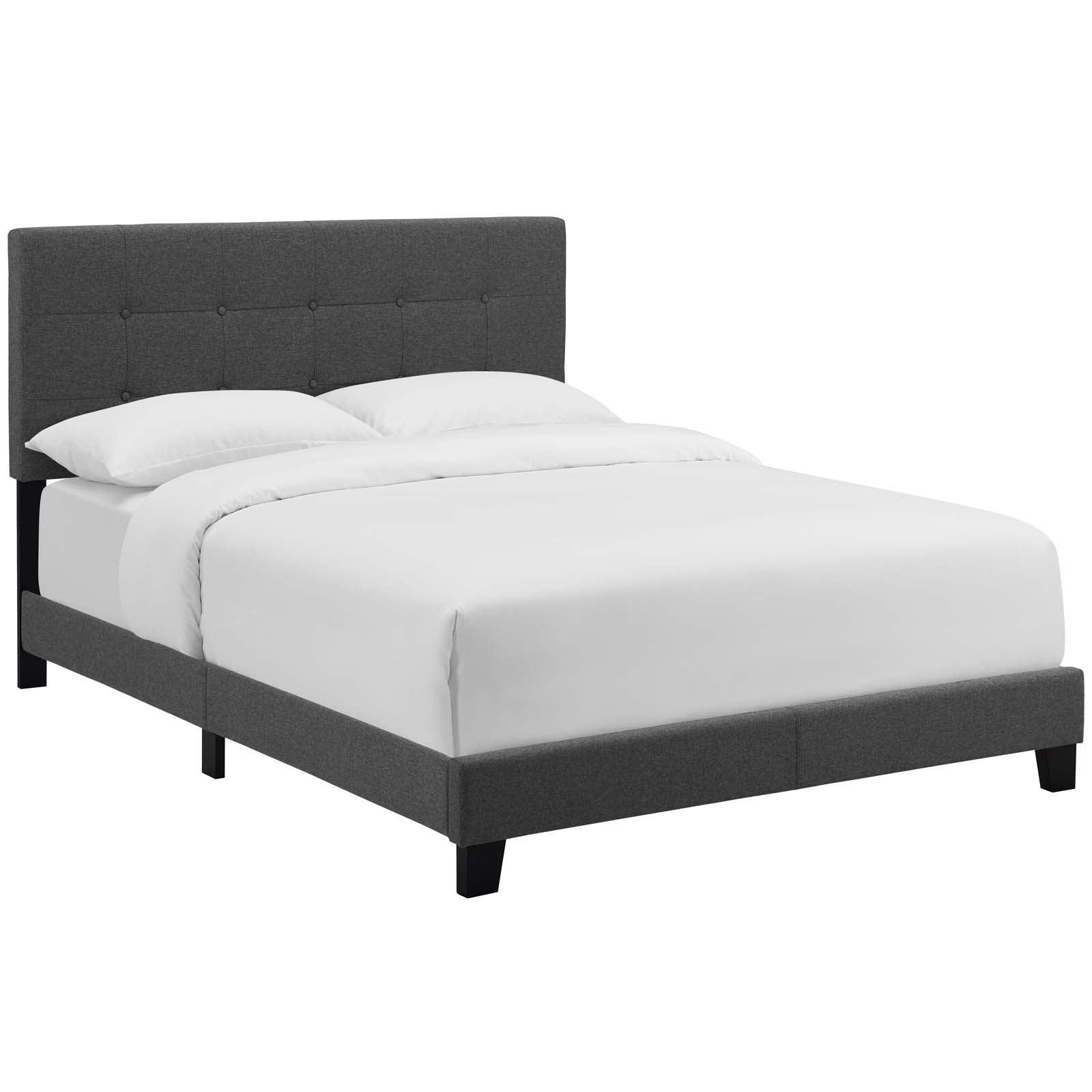 Modway Amira Queen Upholstered Fabric Bed FredCo