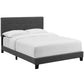 Modway Amira Queen Upholstered Fabric Bed FredCo