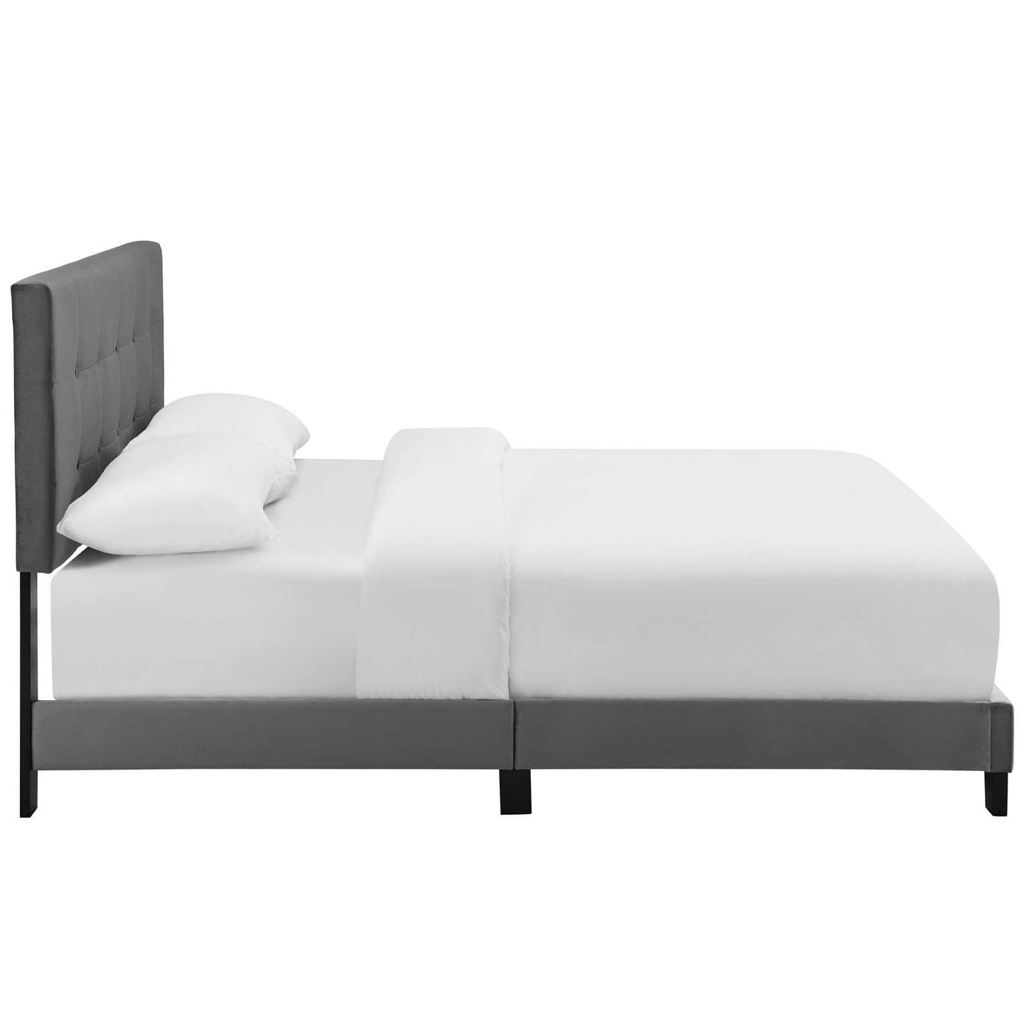 Modway Amira Twin Performance Velvet Bed FredCo