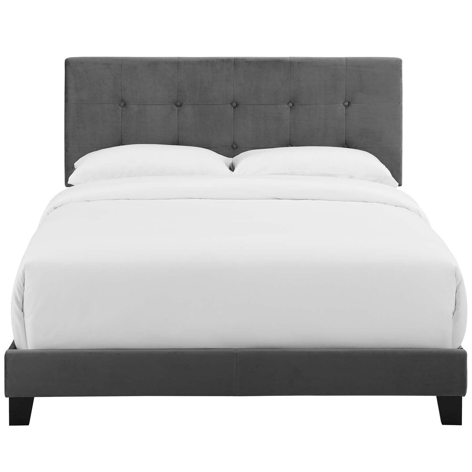 Modway Amira Twin Performance Velvet Bed FredCo