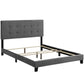 Modway Amira Twin Performance Velvet Bed FredCo