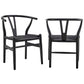 Modway Amish Dining Armchair Set of 2 FredCo
