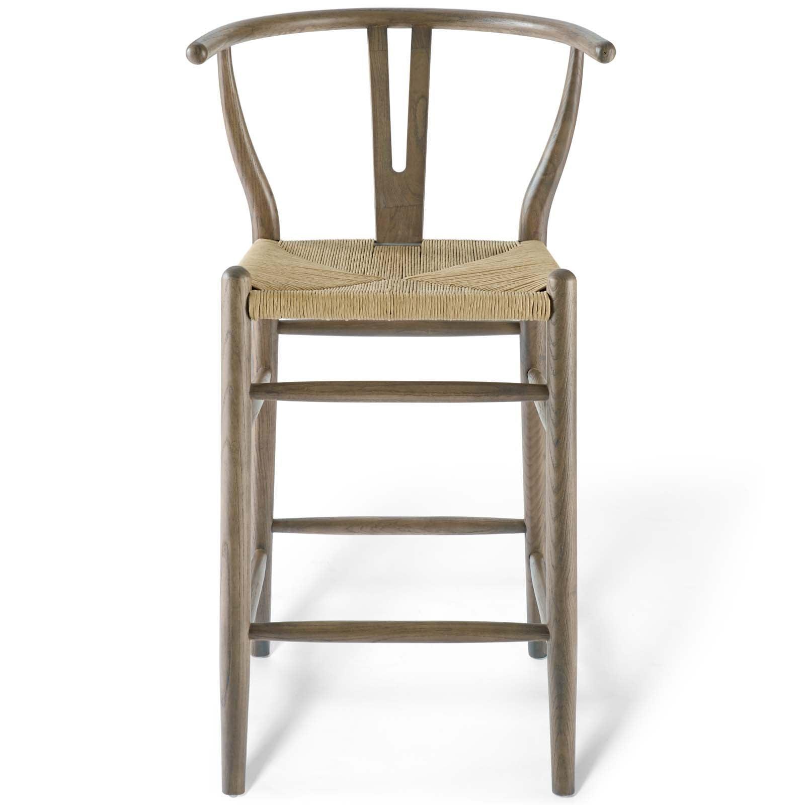 Modway Amish Wood Counter Stool FredCo