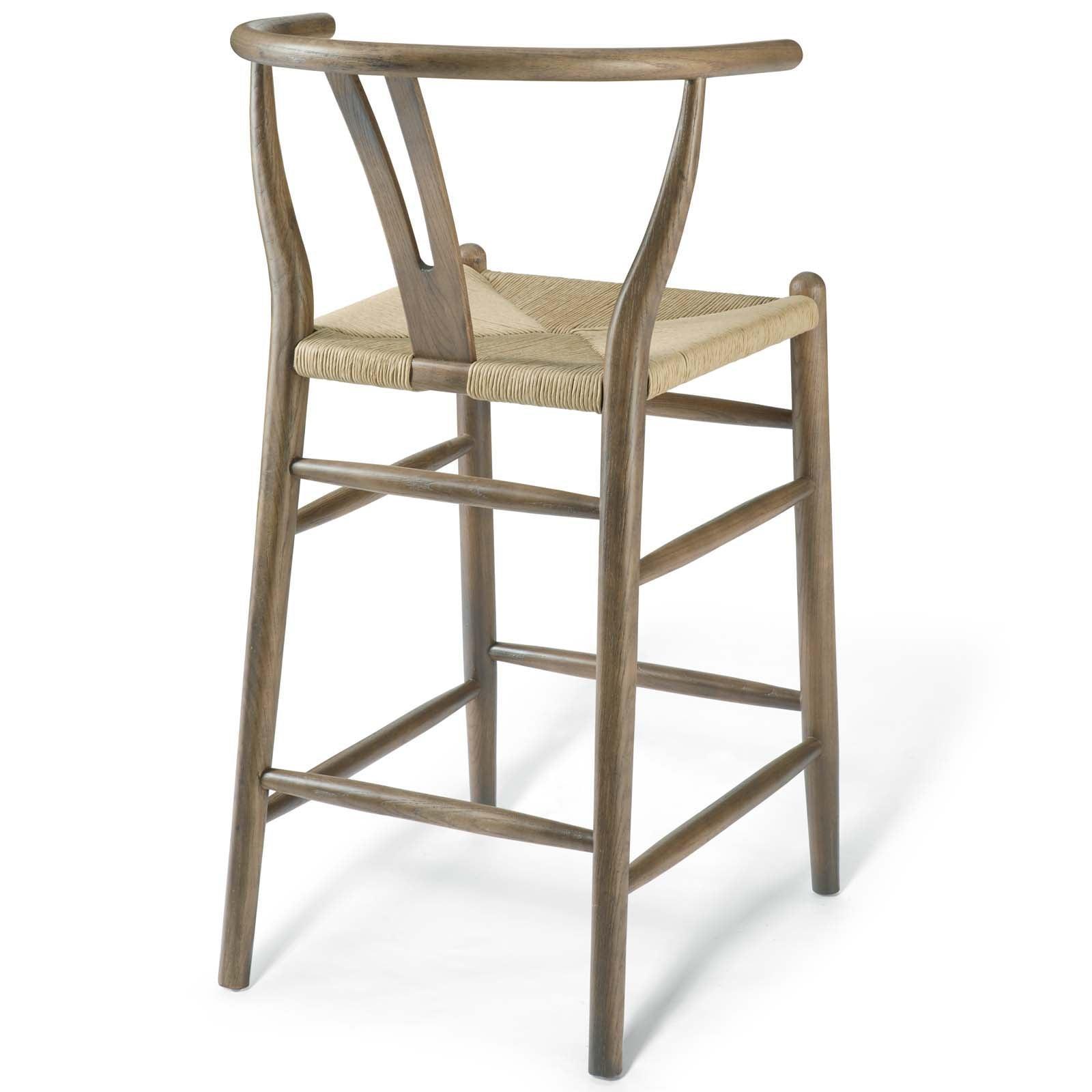 Modway Amish Wood Counter Stool FredCo