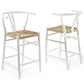 Modway Amish Wood Counter Stool Set of 2 FredCo