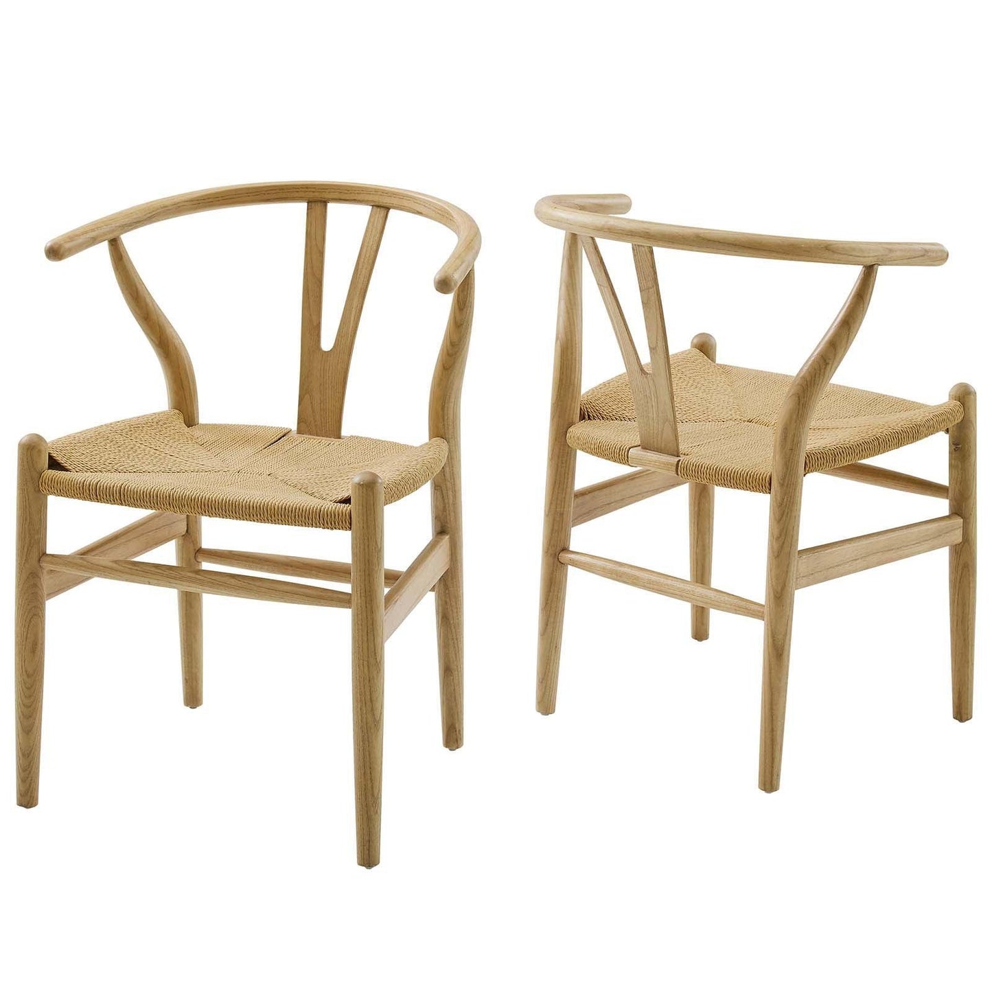 Modway Amish Wood Dining Armchair Set of 2 FredCo