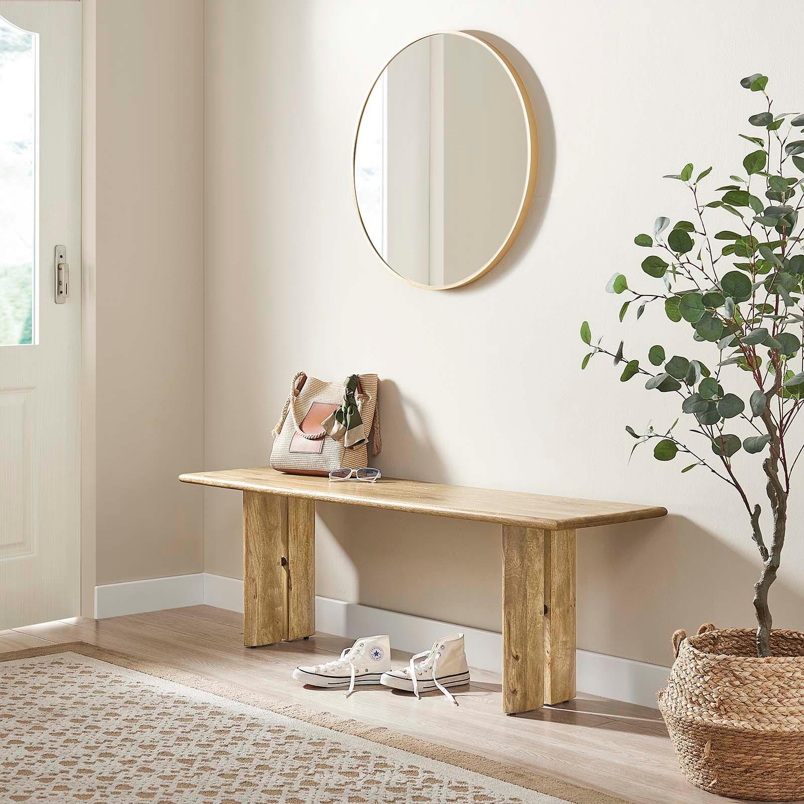Modway Amistad 58" Wood Bench, EEI-6344 FredCo