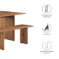 Modway Amistad 60" Wood Dining Table and Bench Set, EEI-6690 FredCo