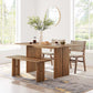 Modway Amistad 60" Wood Dining Table and Bench Set, EEI-6690 FredCo