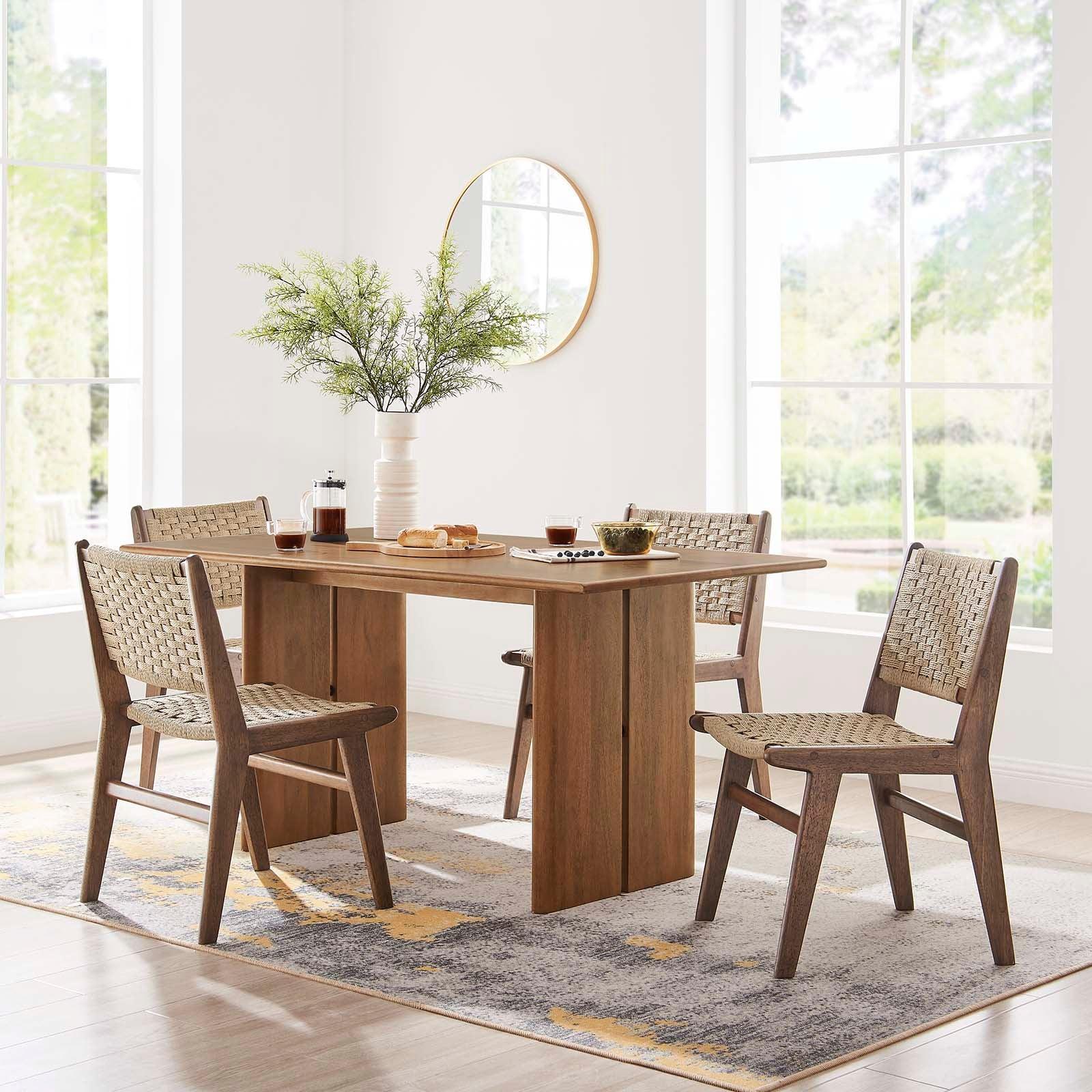 Modway Amistad 60" Wood Dining Table, EEI-6338 FredCo