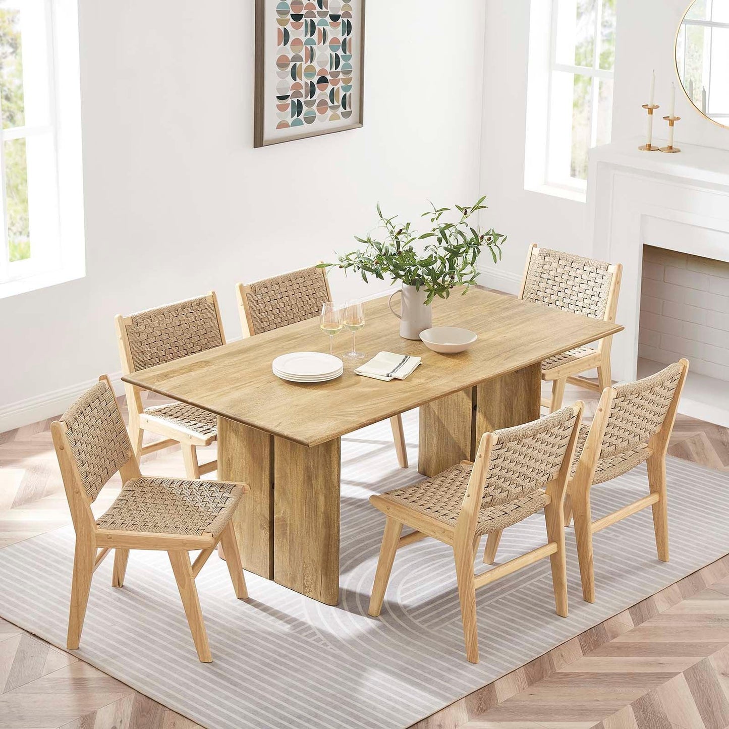 Modway Amistad 72" Dining Table, EEI-6339 FredCo