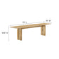 Modway Amistad 72" Wood Bench, EEI-6345 FredCo