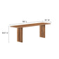 Modway Amistad 72" Wood Dining Table and Bench Set, EEI-6559 FredCo