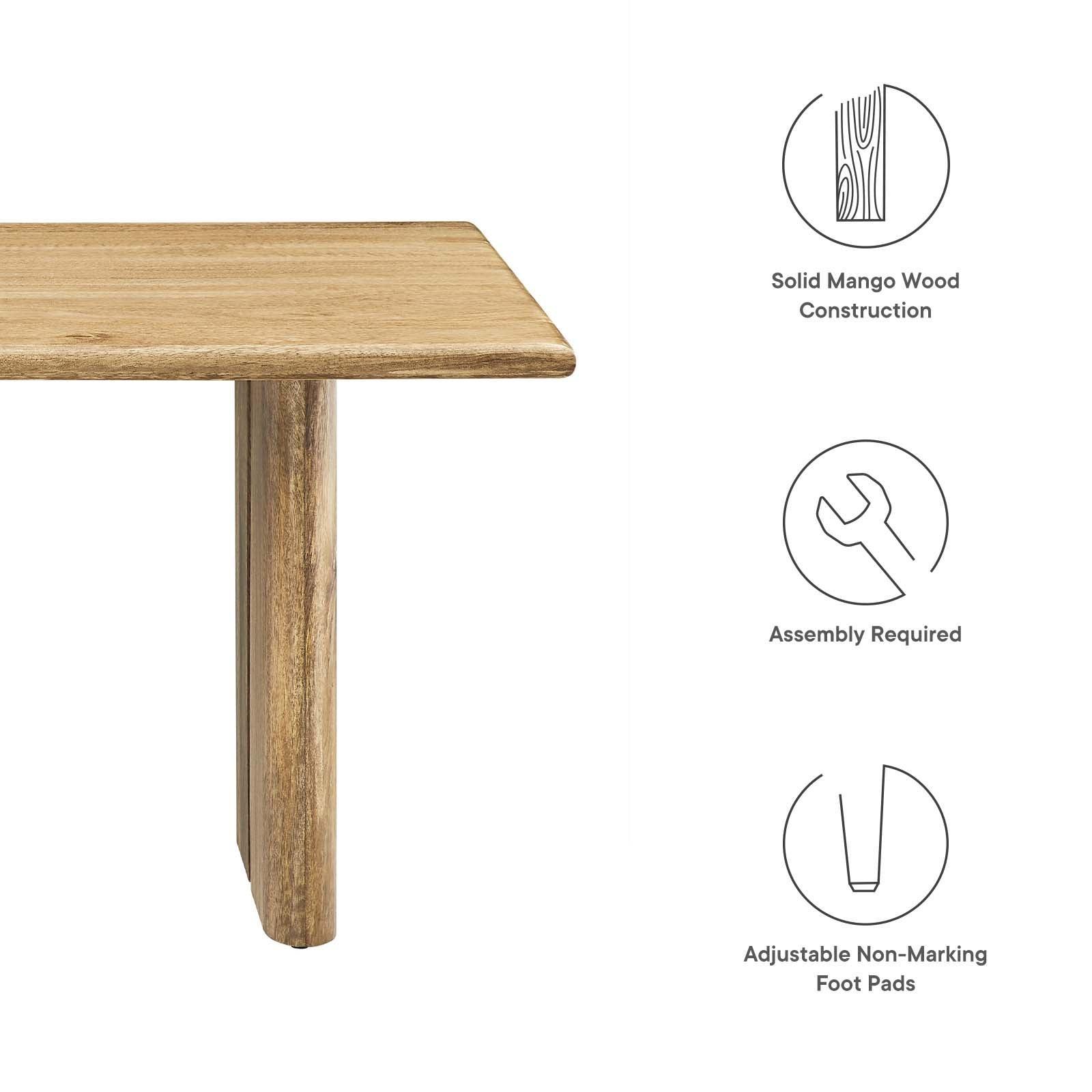 Modway Amistad Wood Coffee Table, EEI-6341 FredCo