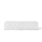 Modway Amour 72" Tufted Button Entryway Faux Leather Bench FredCo