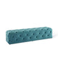 Modway Amour 72" Tufted Button Entryway Performance Velvet Bench FredCo