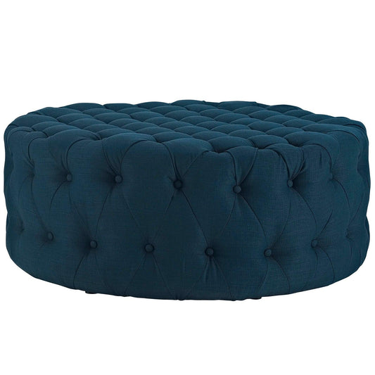 Modway Amour Upholstered Fabric Ottoman FredCo