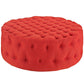 Modway Amour Upholstered Fabric Ottoman FredCo