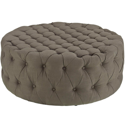 Modway Amour Upholstered Fabric Ottoman FredCo