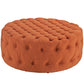 Modway Amour Upholstered Fabric Ottoman FredCo