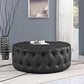 Modway Amour Upholstered Vinyl Ottoman FredCo