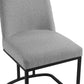 Modway Amplify Sled Base Upholstered Fabric Dining Chairs - Set of 2 FredCo