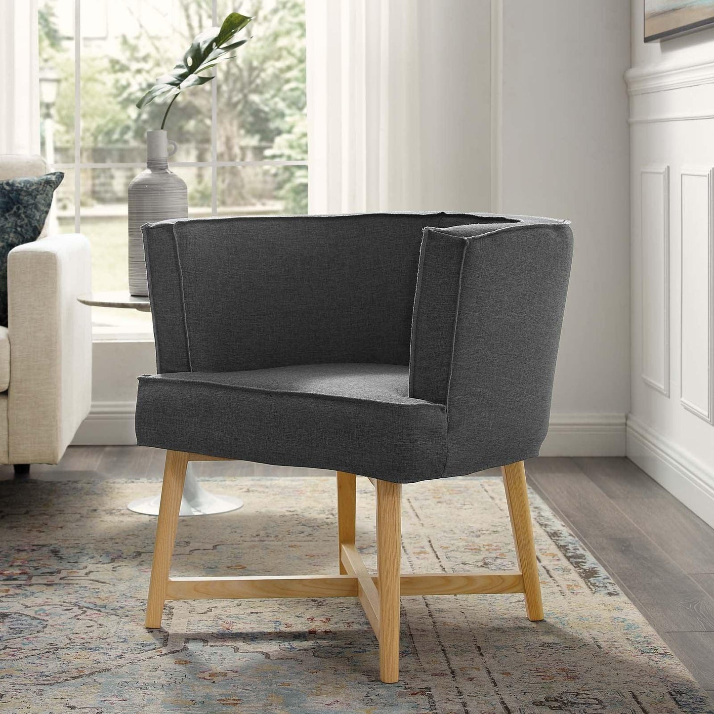 Modway Anders Upholstered Fabric Accent Chair FredCo