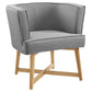 Modway Anders Upholstered Fabric Accent Chair FredCo
