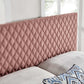 Modway Angela King Performance Velvet Headboard FredCo