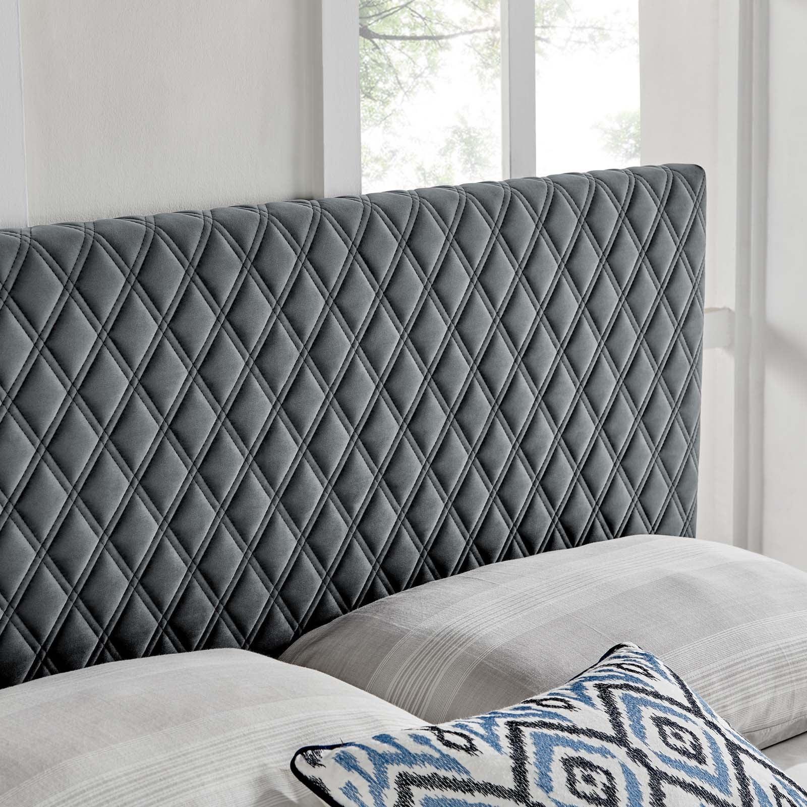 Modway Angela Twin Performance Velvet Headboard FredCo