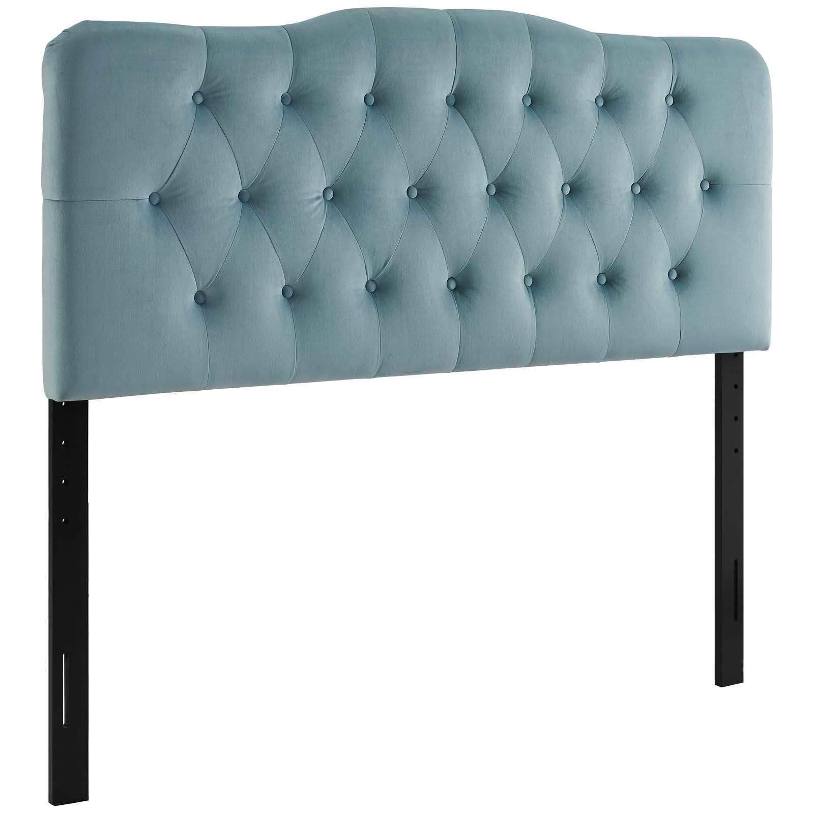 Modway Annabel Full Diamond Tufted Performance Velvet Headboard FredCo
